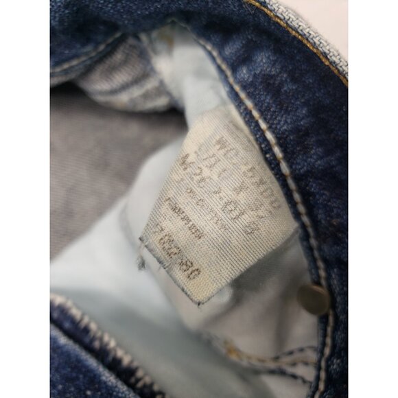 Wrangler Twenty X Women’s Size 9/10 x 32 Straight Leg Denim Dark Wash Jeans - Picture 6 of 16